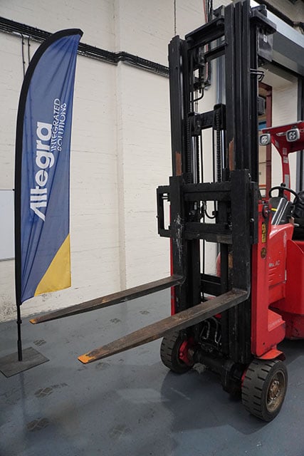 Flexi AC 1000 Articulated Forklift 14550