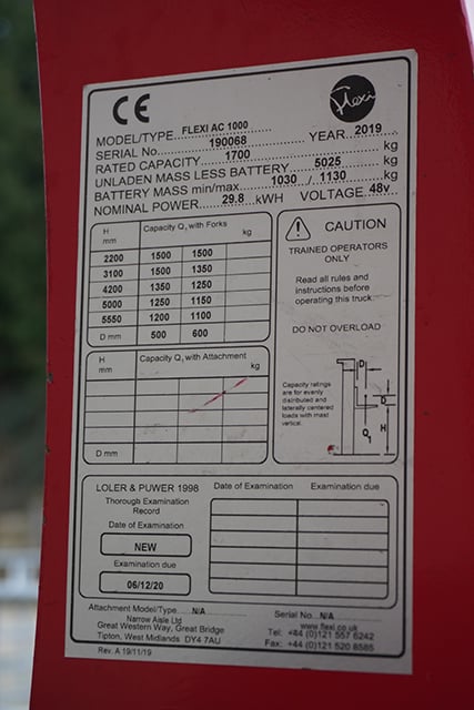 Flexi AC 1000 Fleet No 16624