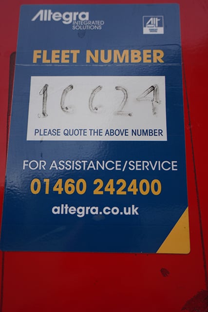 Flexi AC 1000 Fleet No 16624