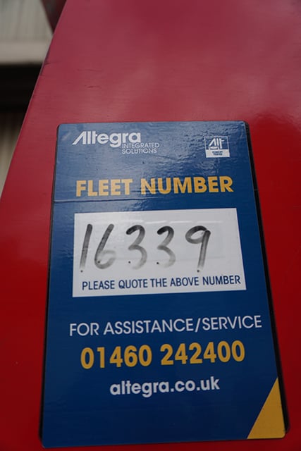 Flexi AX 1000 Fleet No 16339