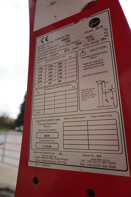 Flexi AC 1000 Fleet No 16348