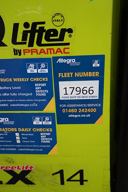 Pramac LX14/45 Electric Stacker 17966